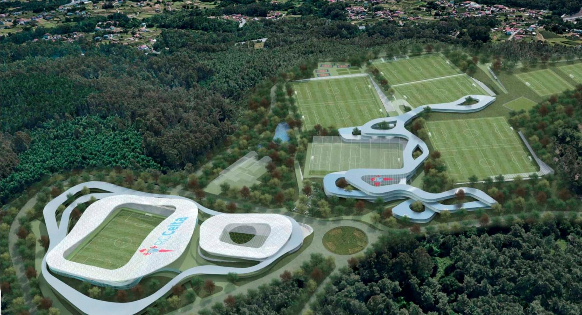 Infografia Ciudad deportiva Celta